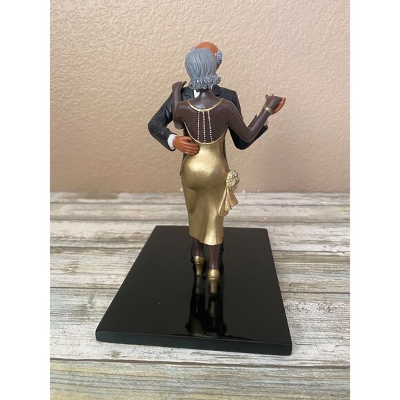 Sass ’n Class Annie Lee "A Scene from RSVP" African American Dancing Couple - Picture 2 of 13